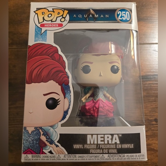 Funko Pop! Vinyl: DC Universe - Mera - GameStop (Exclusive) #250 - Picture 1 of 4